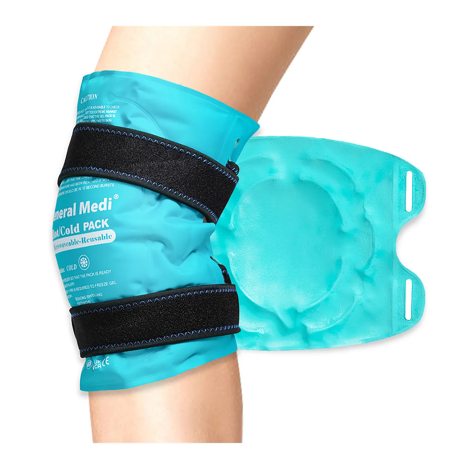 सबसे अच्छा बेच पुन: प्रयोज्य घुटने आइस पैक लपेटें ठंड आइस पैक के लिए घुटने पेशी के लिए चिकित्सा गर्म ठंड बर्फ जेल पैक दर्द
