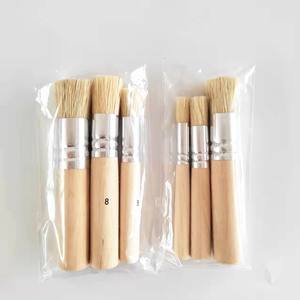 Bview Art – pinceaux <span class=keywords><strong>de</strong></span> <span class=keywords><strong>peinture</strong></span> à poils naturels, modèle rond, pour <span class=keywords><strong>peinture</strong></span> à l'<span class=keywords><strong>huile</strong></span> acrylique, aquarelle, Art - Product Image 2