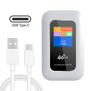 เราเตอร์ 4G รุ่นใหม่ ChiWay Universel พร้อมช่องใส่ซิมการ์ด แบบ Type-C ความเร็วสูง 2.4G ฮอตสปอต พกพาสะดวก ไวไฟไร้สายแบบพกพา MiFi - Product Image 3