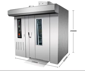 Catering Easy operation China Supply Machinery Bakery Oven bakery 16 trays gas pizza oven For Restaurant