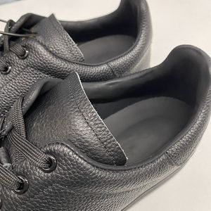 Zapatillas de Skateboard Negras para Hombre, de Cuero Vacuno, de Alta Calidad, Lujosas, Deportivas, para Golf, de Fábrica - Product Image 5