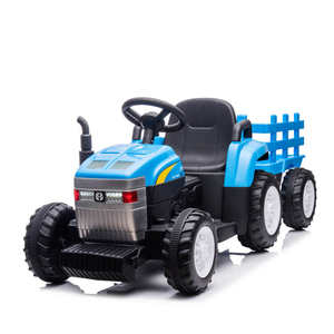 Voiture à pédales sous licence 12V, voiture électrique pour enfants, <span class=keywords><strong>tracteur</strong></span> à pédales pour enfants - Product Image 1