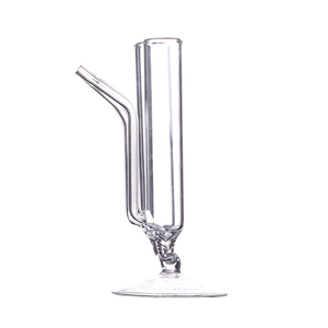 Personnalisé Livré avec une tasse de paille intégrée double tube <span class=keywords><strong>mini</strong></span> tasse à pied bas - Product Image 1