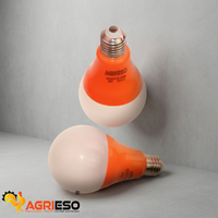 Ampoules LED anti-insectes orange/blanc E27, répulsif spectral contre les moustiques, lampe 220V/380V 7W, nouvelle pour poulailler et jardin