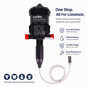 Nuova Pompa Dosatrice Idraulica Carlbo 1%-6% ad Acqua <span class=keywords><strong>per</strong></span> Iniezione Farmaci in Allevamenti di Bestiame, Suini, Pollame, Ovini, Caprini - Product Image 1