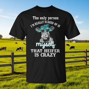 T-shirt « Scared of Myself Life », produit promotionnel unique - Product Image 3