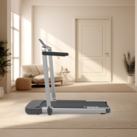 Tapis roulant électrique intelligent pliable de pointe 1,9HP vitesse 12 km/h poids maximum de l'utilisateur 100kg machine de course pour la maison