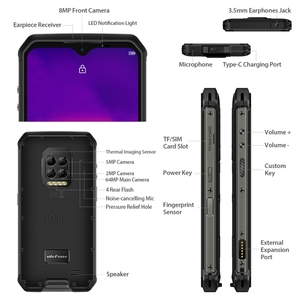 โทรศัพท์มือถือ <span class=keywords><strong>Ulefone</strong></span> <span class=keywords><strong>Armor</strong></span> <span class=keywords><strong>9</strong></span>ทนทาน,โทรศัพท์มือถือ4G แอนดรอยด์10 8GB + 128GB กันน้ำ - Product Image 3