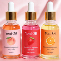 Huile de Yoni à la Fraise Hydratant Féminin Naturel Apaisant Contrôle des Odeurs Marque Privée