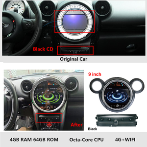 9 "Android 10 autoradio lecteur multimédia <span class=keywords><strong>pour</strong></span> BMW <span class=keywords><strong>Mini</strong></span> Cooper <span class=keywords><strong>Countryman</strong></span> R56 R60 2014 <span class=keywords><strong>GPS</strong></span> Navigation vidéo unité principale - Product Image 4