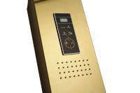 Panneau de douche intelligent de luxe LANO en acier inoxydable avec affichage numérique LED de la température et système de massage par brumisation pour salle de bain