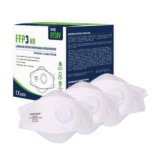 फोल्डेबल धूल एनआर डी अस्पताल में <span class=keywords><strong>149</strong></span>: वाल्व मास्क fp3 के साथ 2001 अल 2016/425 श्वासयंत्र - Product Image 5