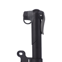 Pompe à air manuelle à bas prix matière plastique facile à transporter mini pompe à air gonflable portable avec bouchon anti-poussière