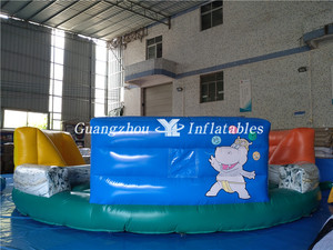 Trẻ Em Và Người Lớn Carnival Đồ Chơi Bơm Hơi Khổng Lồ Hà mã Trampoline Vui Vẻ Xây Dựng Đội <span class=keywords><strong>Bungee</strong></span> Chạy Trò Chơi Thể Thao - Product Image 6