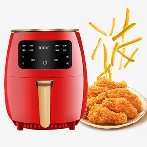 Cips derin hava fritöz 4.5L güç tavuk elektrikli Mini hiçbir yağ dijital hava fritözleri satılık fırın hava fritöz