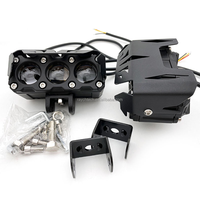 Barre de lampe de travail à LED avec lentille de projecteur pour camion tracteur de bateau tout-terrain 4x4 SUV phares antibrouillard moto projecteur