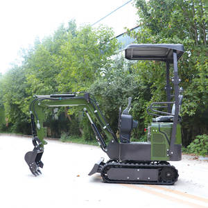 Mini Excavadora Somate de 1 Tonelada, Excavadora Pequeña sobre Orugas, Compacta, con Motor Hidráulico Koop Opcional, Directo de Fábrica, Alta Potencia de Excavación 8.6KW - Product Image 1