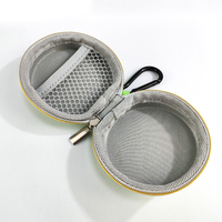 Mini étui étanche pour écouteurs, pochette de rangement EVA, étui rigide portable pour smartphone, étui pour écouteurs EVA, organisateur de câbles USB, boîte colorée