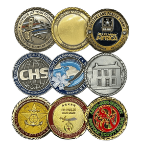 Personalizado doce signos del zodiaco constelación Metal relieve monedas conmemorativas Floral pirámide Ángel fruta música Hada personalizado - Product Image 6