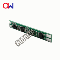 Interrupteur tactile TDS-201 pour le contrôle de la température de couleur et de la luminosité des bandes LED 12V 24V avec mémoire 0V