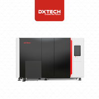 Machine de découpe laser à fibre CNC à couverture intégrale de 1KW à 6KW pour tubes carrés et rectangulaires, et tôles en acier doux, acier au carbone et fer