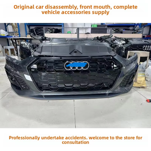 กระจังหน้า ABS โครเมี่ยมของแท้ใช้จากโรงงานของแท้กันชนฝาครอบท้ายรถสำหรับออดี้มีทั้งหมดเกี่ยวกับปากด้านหน้า - Product Image 4