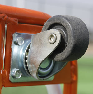 EB6127 basket-ball extérieur pliant métal roulant multi sport balle stockage pliable volley-ball balle chariot Portable Football <span class=keywords><strong>Cage</strong></span> - Product Image 3