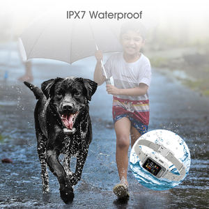 <span class=keywords><strong>Collar</strong></span> de entrenamiento para perros alimentado por IA con detección de ladridos Pantalla a color 3 modos de entrenamiento IPX7 Impermeable Recargable Ecológico - Product Image 3