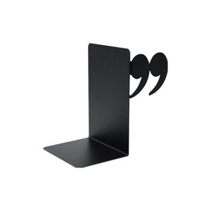 Sujetalibros creativo del fabricante, proveedor de oro verificado, soporte de libro de metal negro con diseño de Comillas - Product Image 6