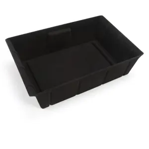MUSK finemente design di alta qualità impermeabile grande scatola di immagazzinaggio nera per Tesla Model Y organizer vassoio nascosto contenitori sotto il sedile