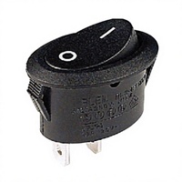Interrupteur à bascule 12V rond IP65 16A SPDT