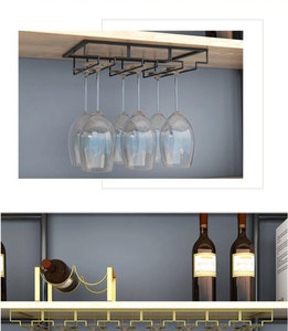 Support à <span class=keywords><strong>verres</strong></span> à vin inversé créatif pour armoire, porte-<span class=keywords><strong>verres</strong></span> à <span class=keywords><strong>pied</strong></span> haut, support à <span class=keywords><strong>verres</strong></span> suspendu - Product Image 6