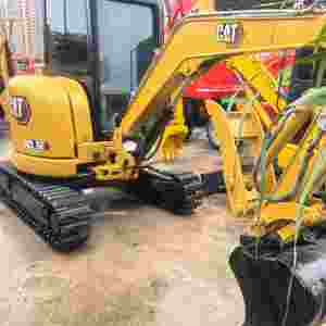 Excavadora de orugas pequeña Caterpillar 303.5e de segunda mano de 3,5 toneladas, Caterpillar 303.5e 303.5c de bajo costo para uso en construcción - Product Image 3
