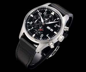 Reloj Cronógrafo de Lujo con Puntero de Acero Inoxidable de 43 mm, Resistencia al Agua de 30 bar, Movimiento Mecánico, Edición Limitada, Personalizable - Product Image 2