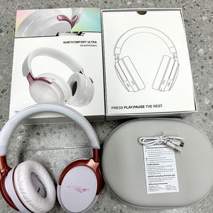 <span class=keywords><strong>Casque</strong></span> circum-auriculaire universel QC65 à réduction de bruit active (ANC) pour Bluetooth 5.4, best-seller transfrontalier Huaqiangbei, longue autonomie - Product Image 1