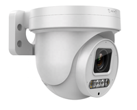 Caméra IP Dôme Mini PTZ Dakang avec Détection de Visage, Vision Nocturne, Audio Bidirectionnel, Double Capteur CMOS, Zoom 5X, 8MP, POE