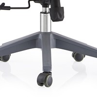 Chaise de bureau ergonomique JOHOOFURNITURE, cadre gris, vente en gros, Sedia Da Ufficio pour bureau à domicile, coussin épais confortable