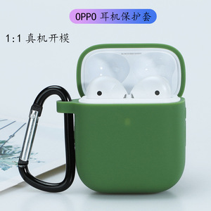 Funda de silicona a prueba de golpes para auriculares inalámbricos Oppo Enco Free, protección completa para auriculares - Product Image 4