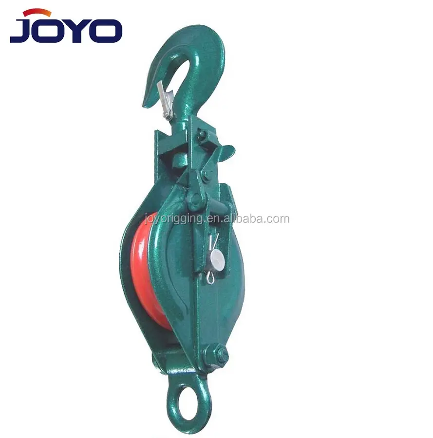 heavy duty double sheave open type Crane rigging lifting Snatch Pulley Block,ISO9001:2015...