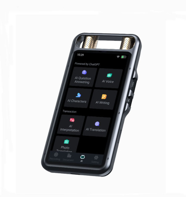 M5 Intelligent Transcription Octa--core High-speed Processor Online Translation Smart AI Voice Recorder
