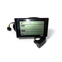 Kit de conversion de moteur de moyeu de roue de vélo électrique 48V-72V 3000W MTX, moteur sans balais sans engrenage, écran LCD, compatibilité roue