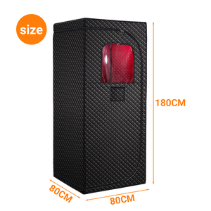 <span class=keywords><strong>Sauna</strong></span> Portatile Moderna in Acrilico con Lampada a <span class=keywords><strong>Infrarossi</strong></span> per Terapia a Luce Rossa, Vaporizzatore 3.0L 1500W, <span class=keywords><strong>Sauna</strong></span> <span class=keywords><strong>Finlandese</strong></span> per Relax Domestico <span class=keywords><strong>e</strong></span> all'Aperto - Product Image 2