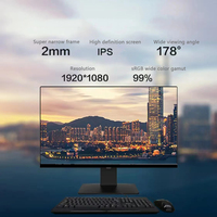 I7 I9 Cheap Price Computador Pc Gamer Completo Barato 23.8 Refurbished Desktop Computer All in One Touch Screen Computer