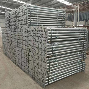 Étai en acier réglable thermolaqué bleu pour le soutènement et le renforcement des chantiers de construction - Product Image 4