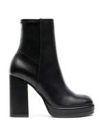 Bottines pour femmes en similicuir à plateforme épaisse et talon haut, avec fermeture éclair latérale, imperméables et respirantes, vente en gros, personnalisables pour les fêtes