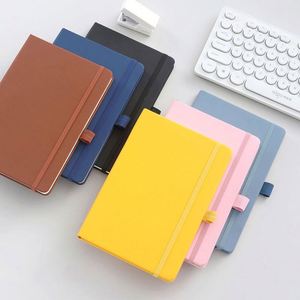 Wholesale High Quality Business Office Lined Personalized Printing PP PU Leather Custom A5 Hardcover Journal Notebooks with Logo - Product Image 6