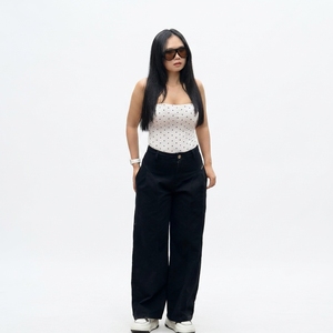 Pantalon Sablex classique coupe droite kaki – Essentiel streetwear urbain, style polyvalent, tailles XS-XXL incluses - Product Image 1