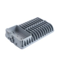 Cubierta de radiador de fundición a presión de aluminio, piezas de disipador de calor Led para carcasa de lámpara, personalizada de fábrica de China