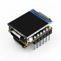 Papan Pengembangan Mini LCD ESP32-S3 Kustom dengan LED RGB Layar 0.85 Inci Resolusi 128x128 Port SD