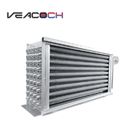 Intercambiador de Calor de Tubos Aletados de Alta Eficiencia para Refrigeración de Aire HVAC y Transferencia de Calor de Aire Fresco en Aire Acondicionado Central